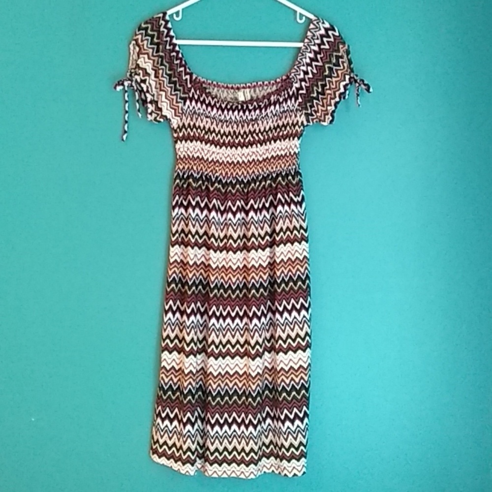 On/Off the Shoulder Stretch Dress